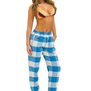 Trade/sell Aviator Nation Plaid Lodge Pant 🌈 Size Medium